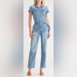 Habitual Light Blue Denim Jumpsuit - size 0/25